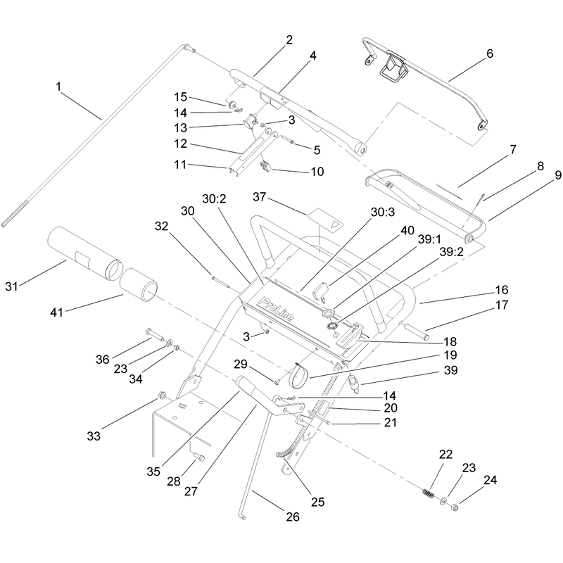 Handle and Control Assembly