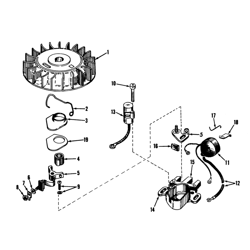Magneto No. 610689a (recoil)