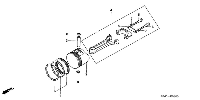 PISTON@CONNECTING ROD