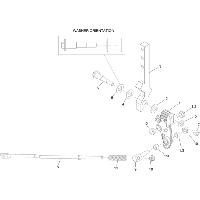 LH and RH Motion Control Assembly