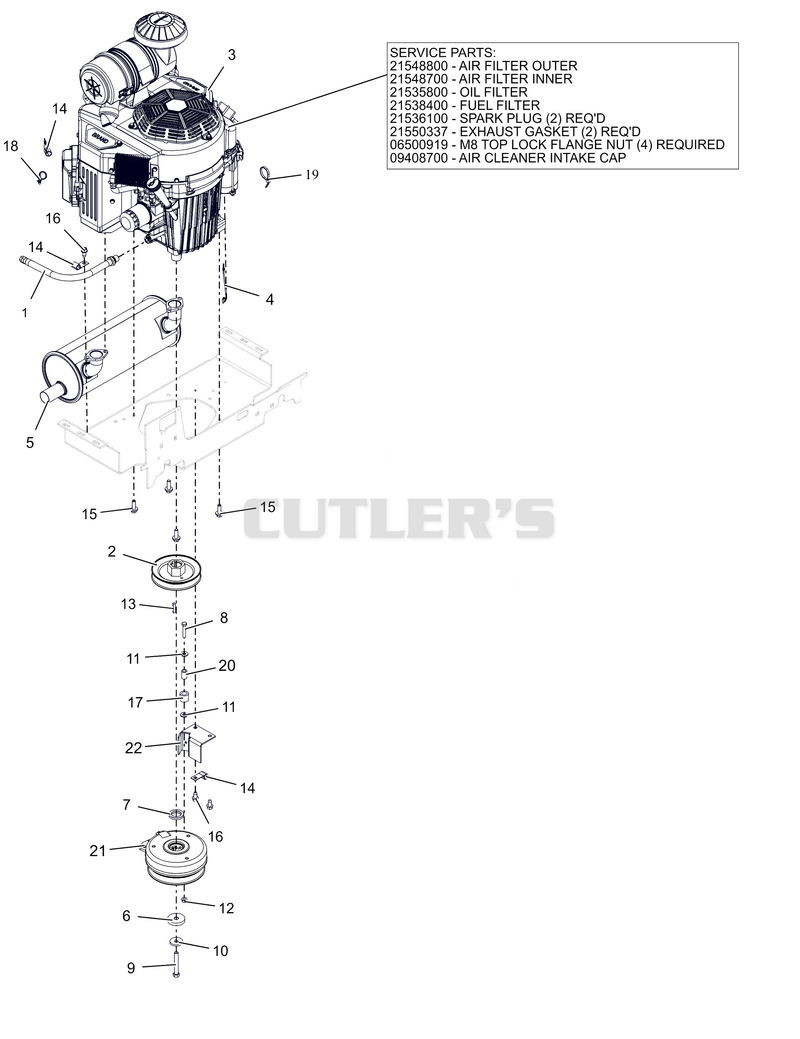 Engine – Kawasaki FX1000V