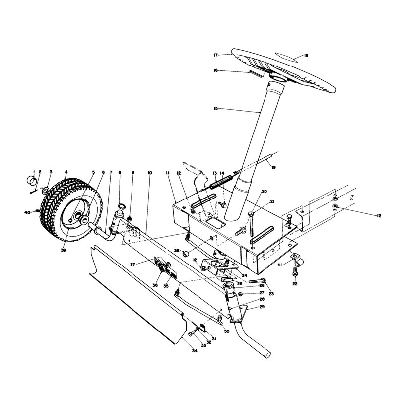 Front Axle Assembly