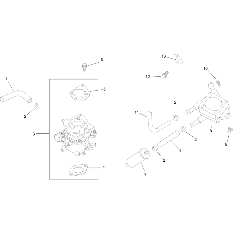 Fuel System Assembly Kohler CH20S-64725