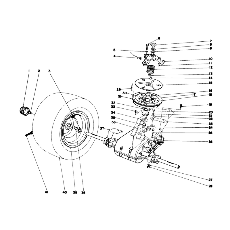 Transaxle & Clutch Assembly