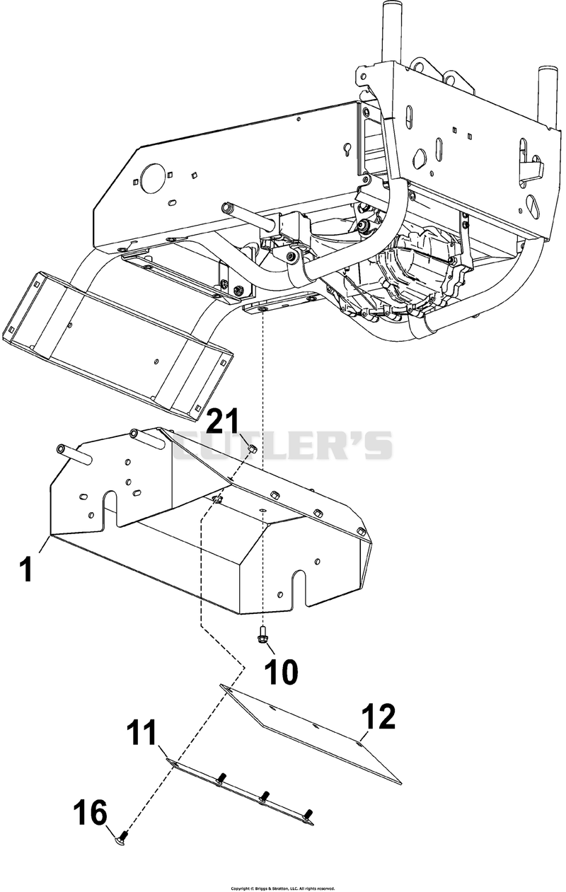 Engine Base Assembly - 1