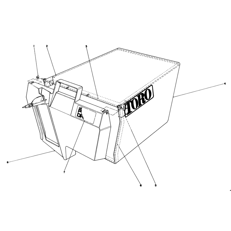 Grass Bag Assembly No 11-0189