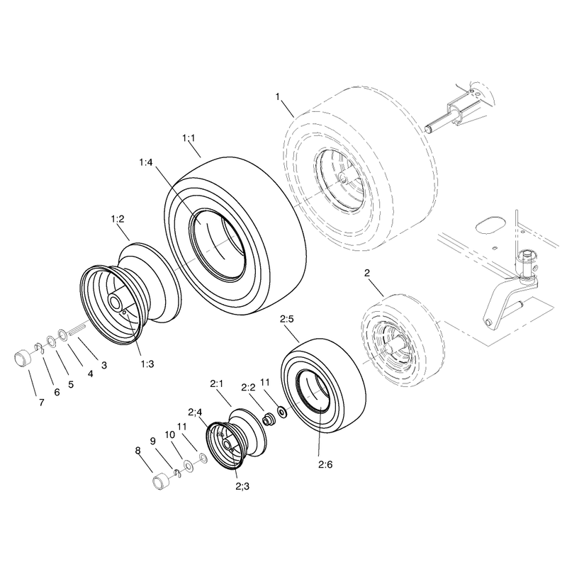 Wheel and Tire Asm