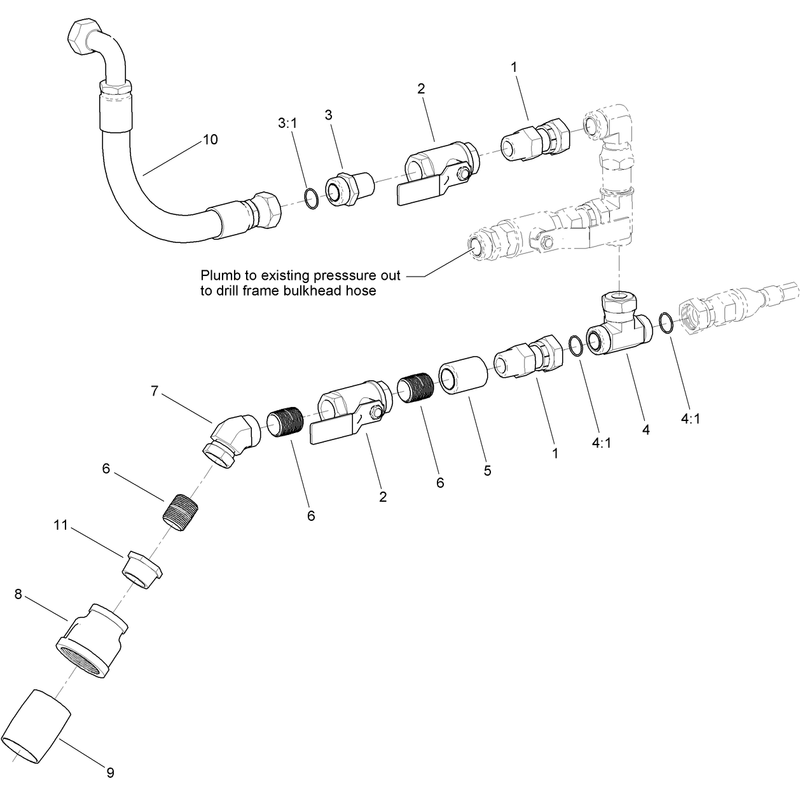 Air Hammer Plumbing Kit Assembly No. 127-5294