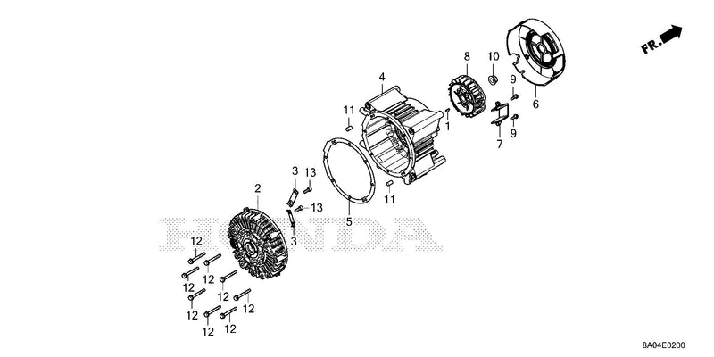 MOTOR HOUSING