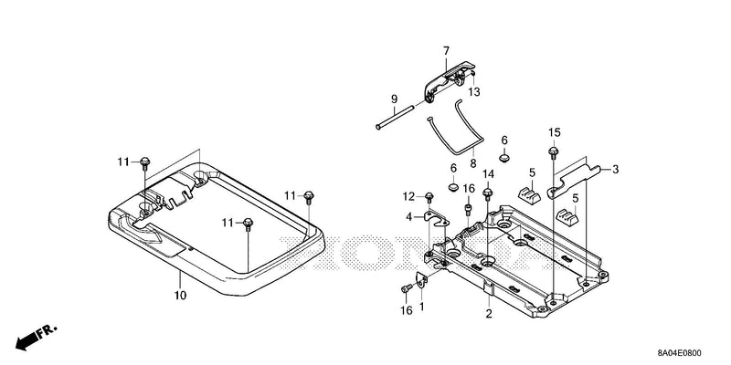 BATTERY TRAY
