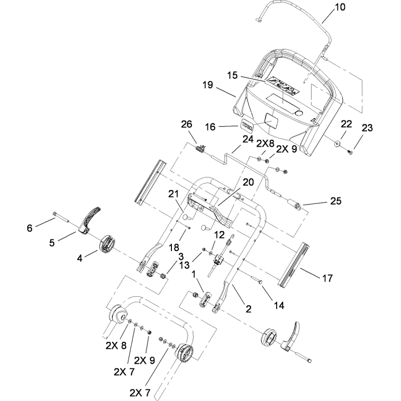 Upper Handle Assembly