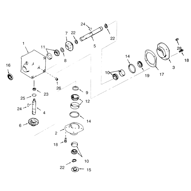 Gearbox Assembly No 1100-010