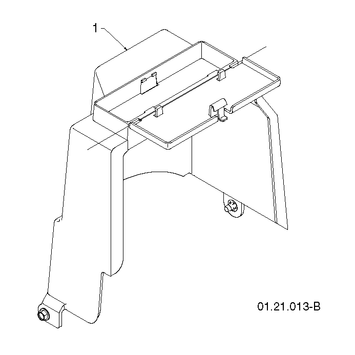 CHASSIS, ENGINE AND PULLEYS
