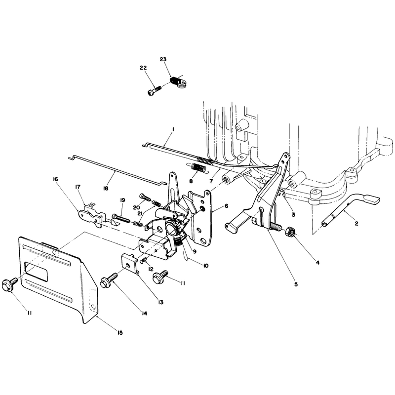Governor Assembly (engine Model No. Vmk9-2)