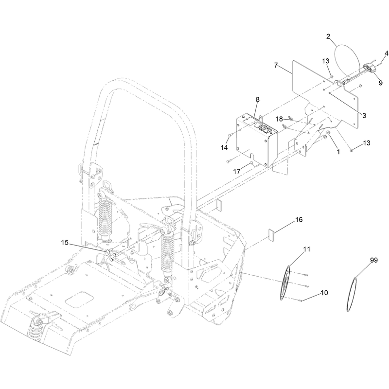 Control Panel and Decal Assembly