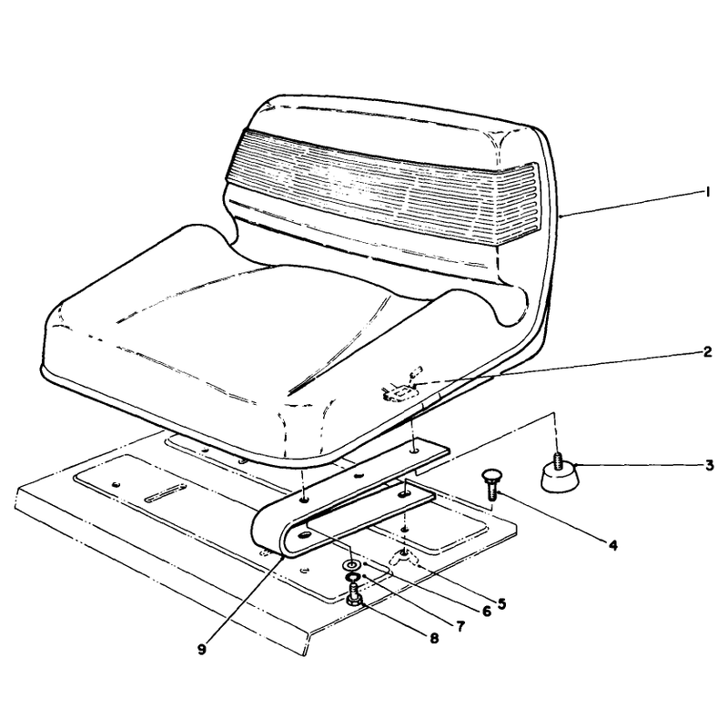 Standard Seat Kit Model No 30746 Optional