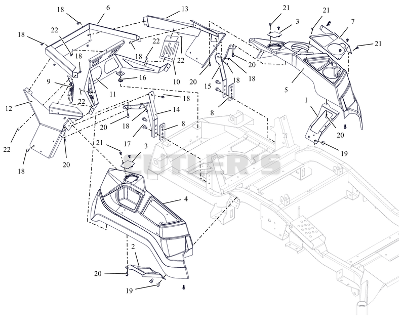 Engine Guard and Fenders