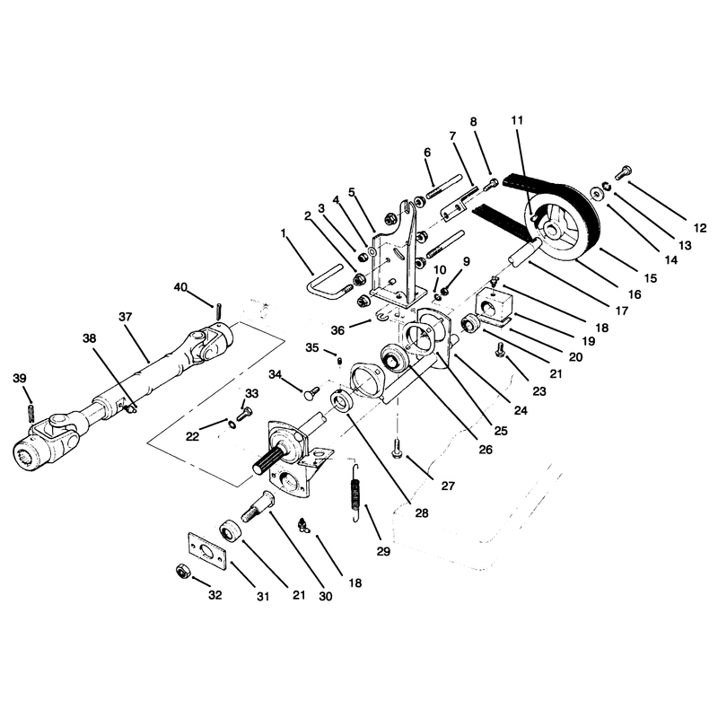 Power Take Off Assembly