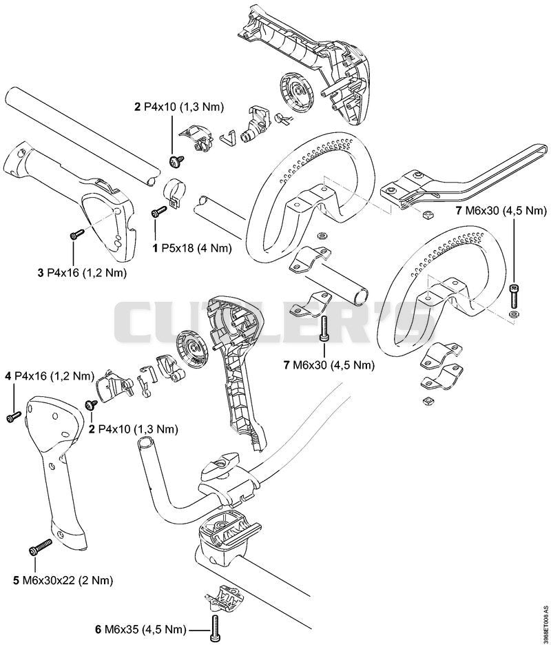 Tightening torques