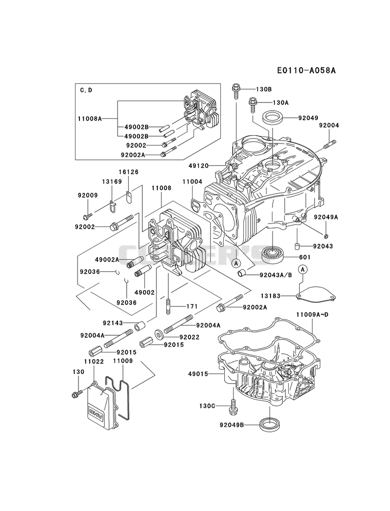 CYLINDER/CRANKCASE
