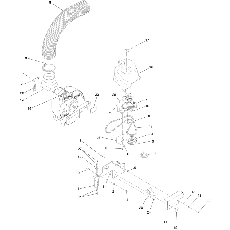 Blower Drive Assembly