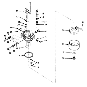 Carburetor No 632074