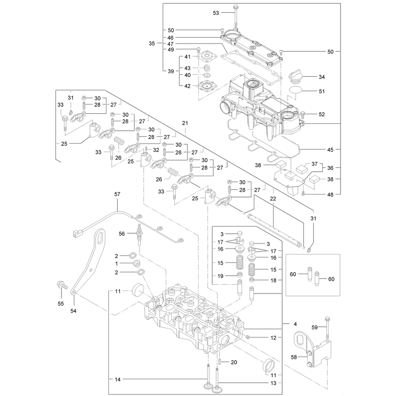 Cylinder Head and Cover Assembly