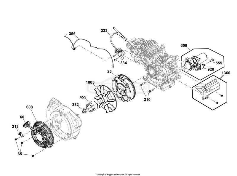 Flywheel, Ignition, and Starter Group