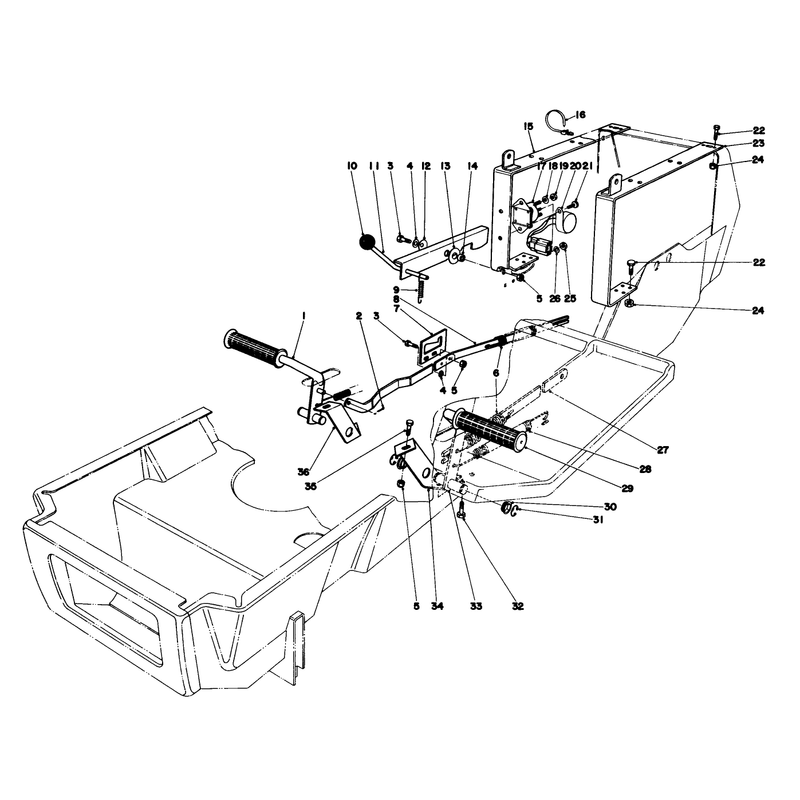 Brake & Clutch Pedal Assembly