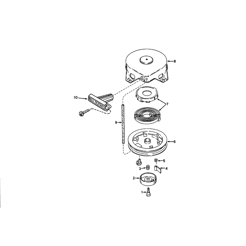 Recoil Starter No. 590537