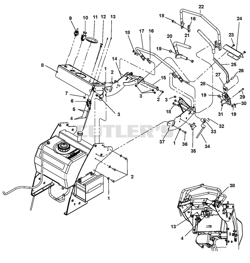 Handlebar/Console Assembly