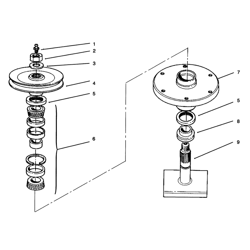 Drive Spindle No 27-0870