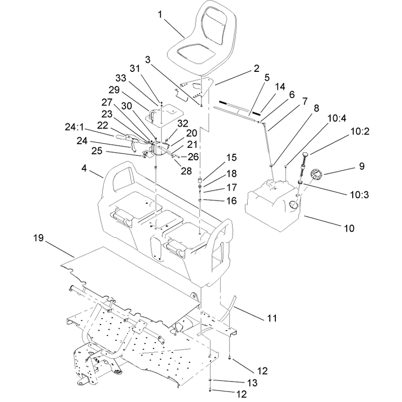 Seat Base Assembly