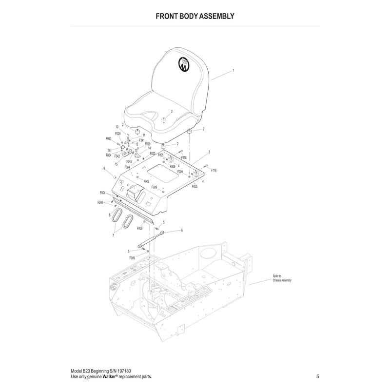 FRONT BODY ASSEMBLY