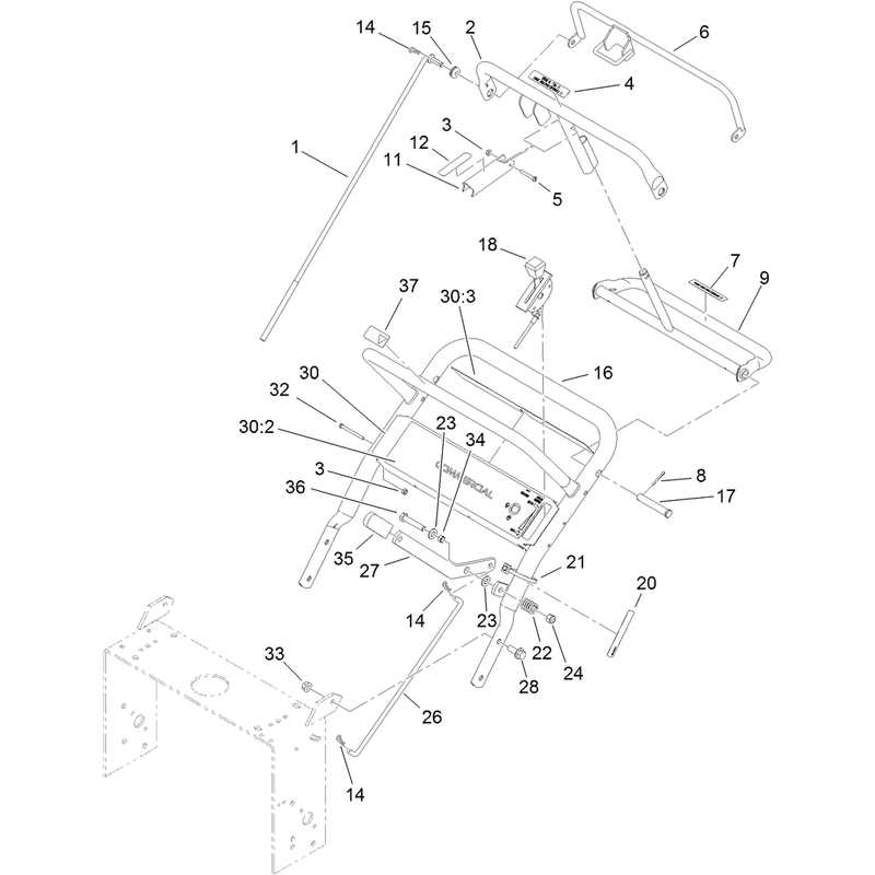 Handle and Control Assembly