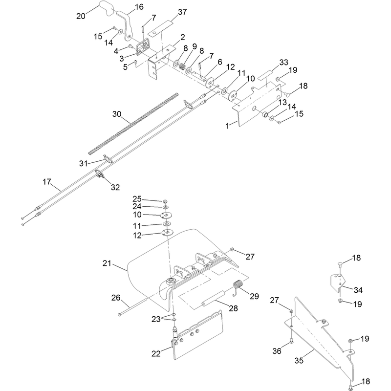 Gate Chute Assembly No 144-6571