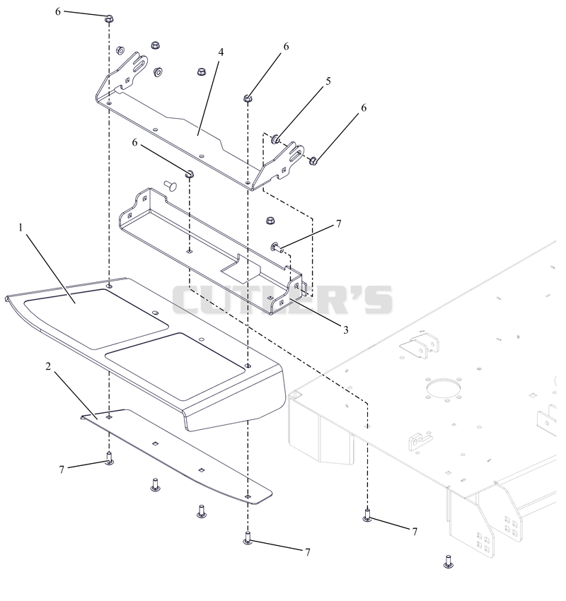 Discharge Chute – 52" and 60"