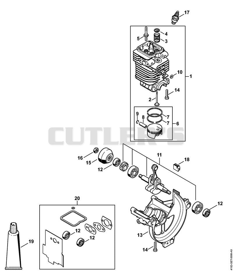 Cylinder, Engine pan