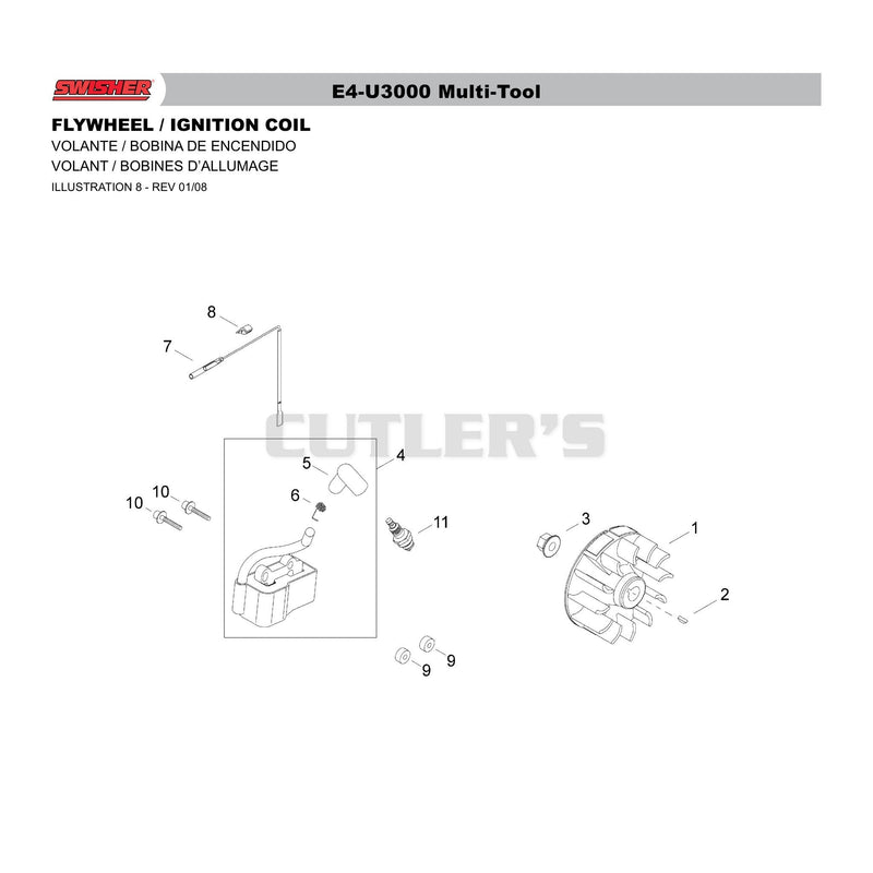 FLYWHEEL / IGNITION COIL