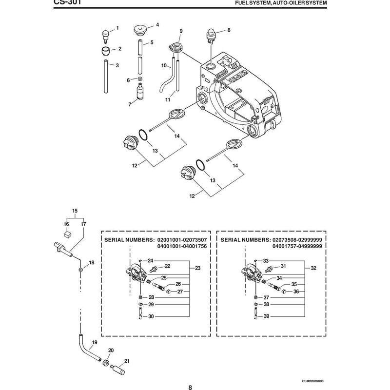 FUEL SYSTEM, AUTO-OILER SYSTEM