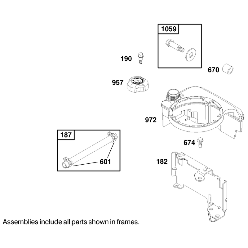 Engine Briggs and Stratton Model 122602-0150-E1