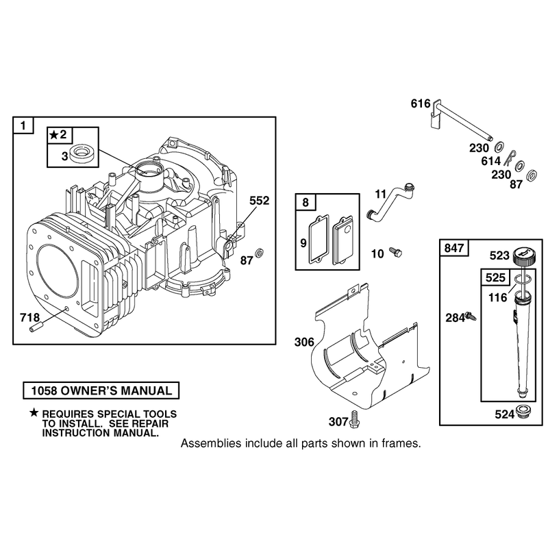 Engine Briggs & Stratton Model 28q777-0690-E1