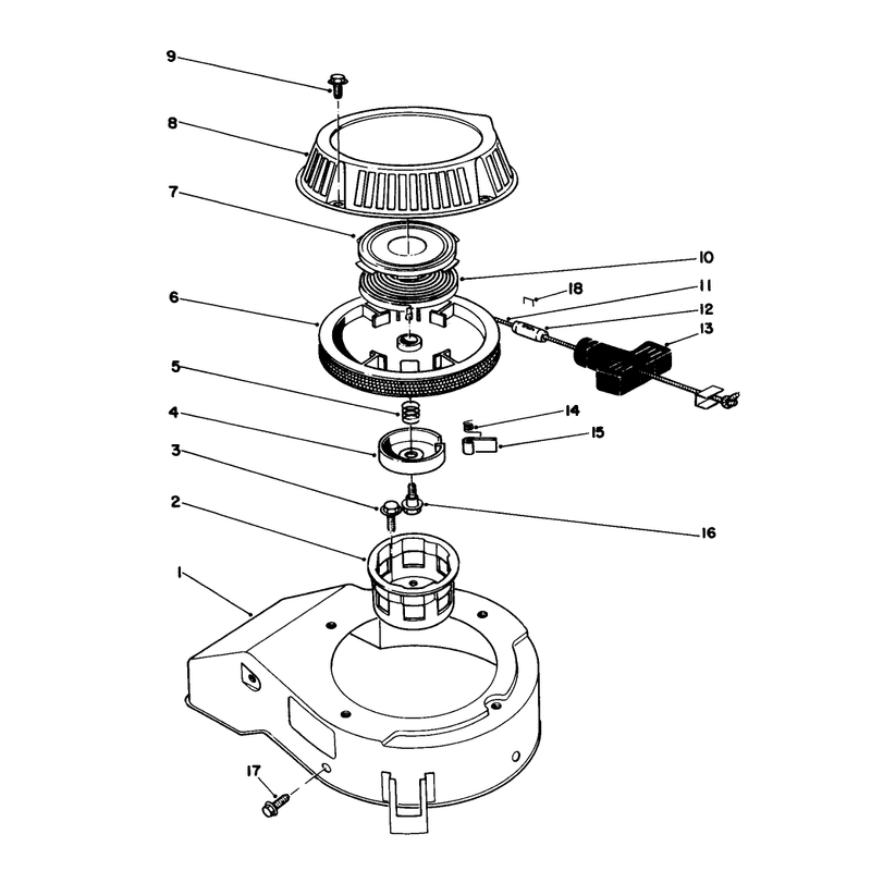 Recoil Assembly Model No 47pn2-1