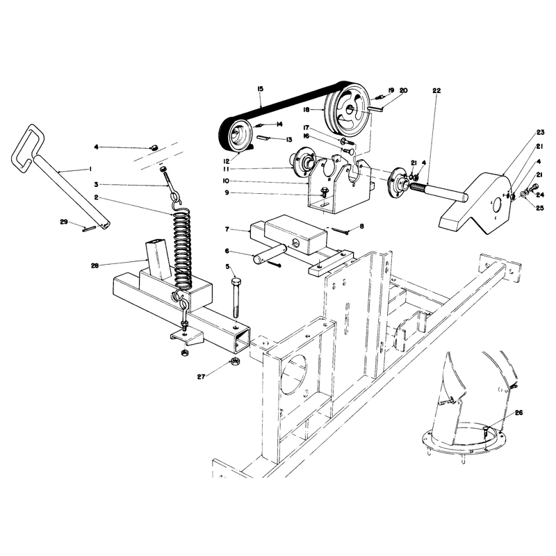 48in Snowthrower Adapter Kit Model No 30510