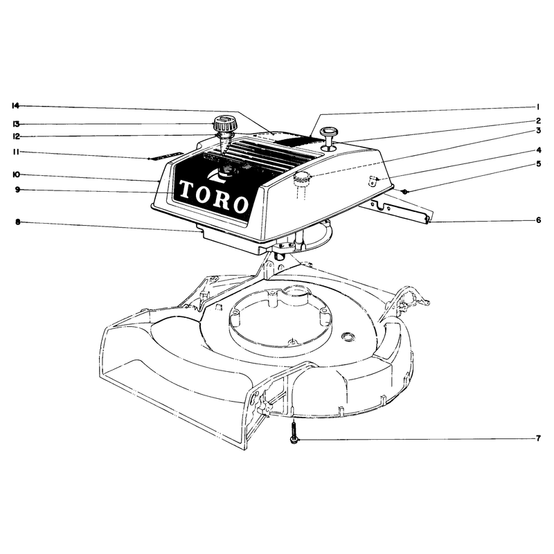 Engine Assembly Model No 18070