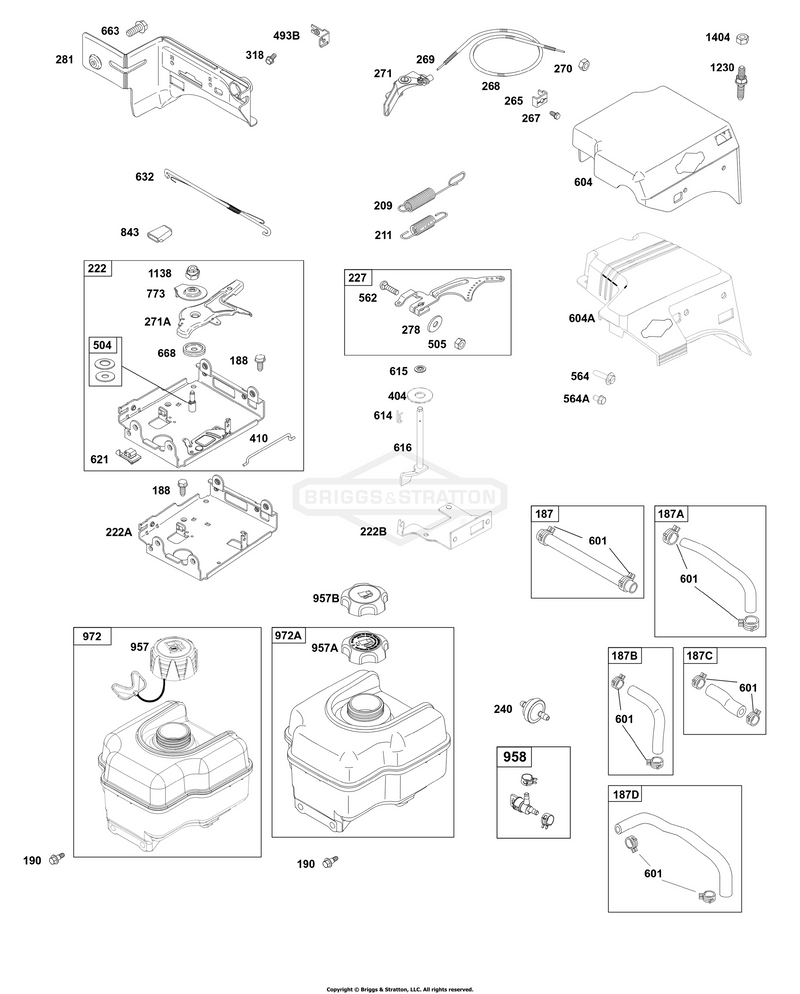 Controls, Fuel Supply, Governor Spring