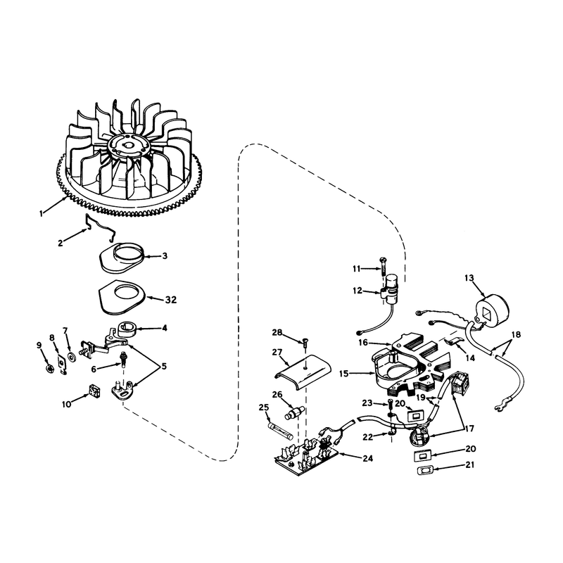 Magneto No. 610681a (electric)