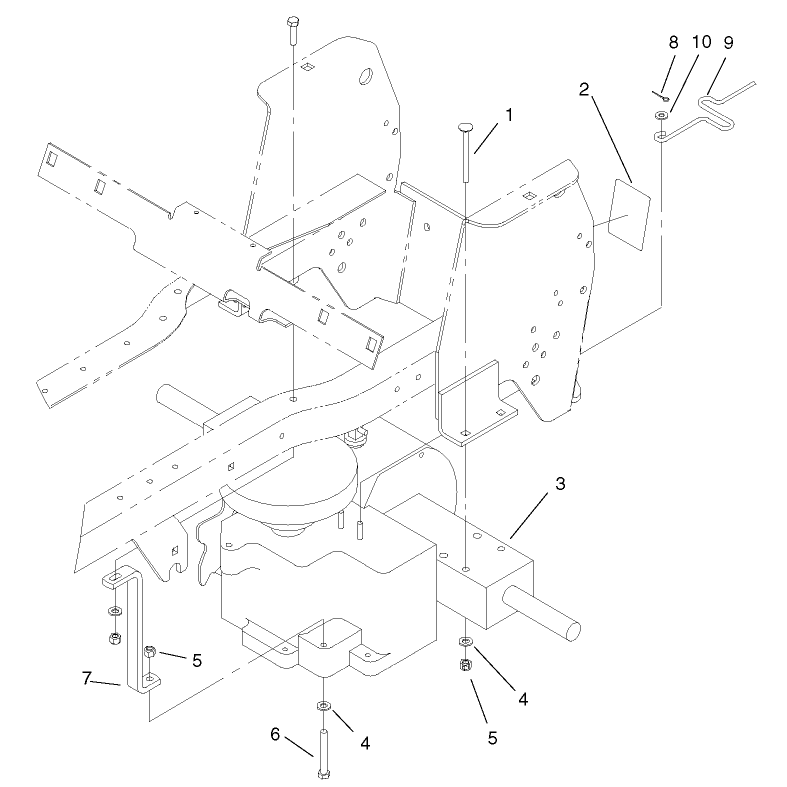 Hydrostatic Transaxle Assembly