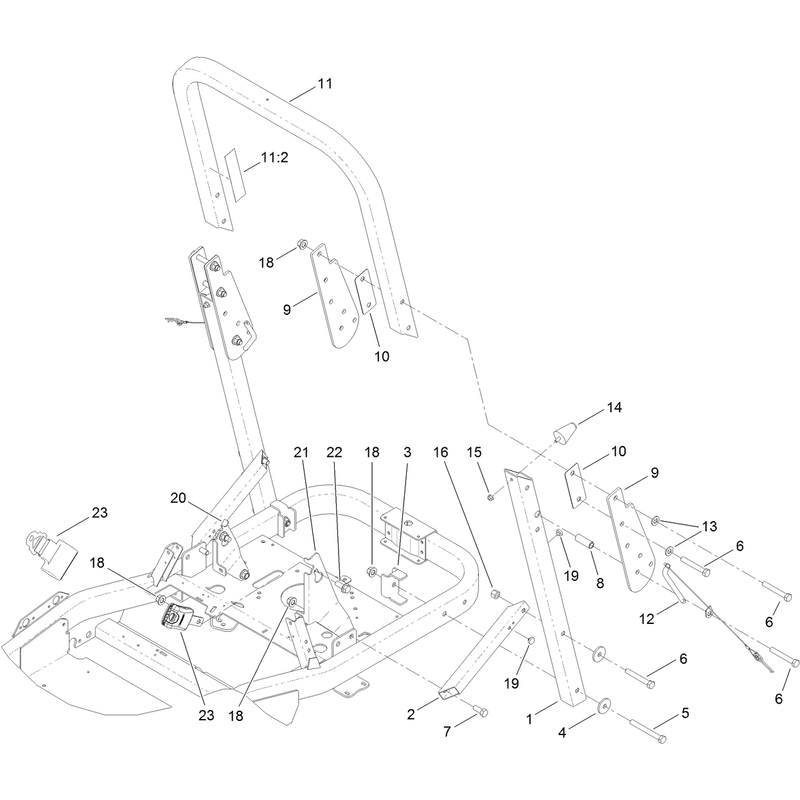 Roll-Over Protection System Assembly