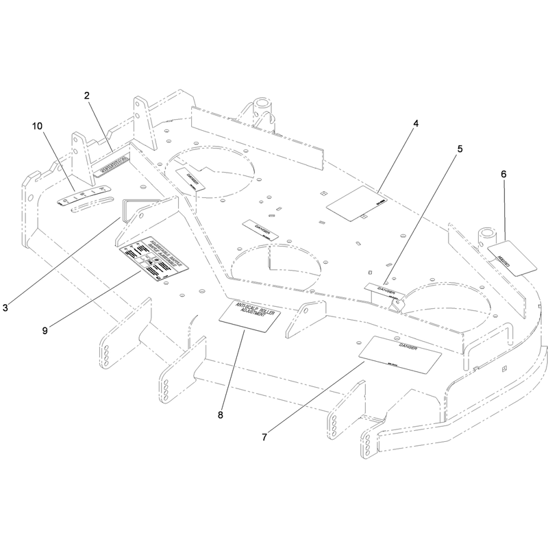 Deck Assembly No 112-7081